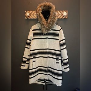 BB Dakota Fur Hood Coat